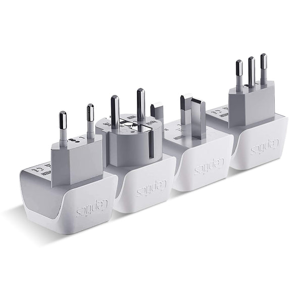 European Compact Travel Adapter  Type E & F Plug Adapter – Ceptics