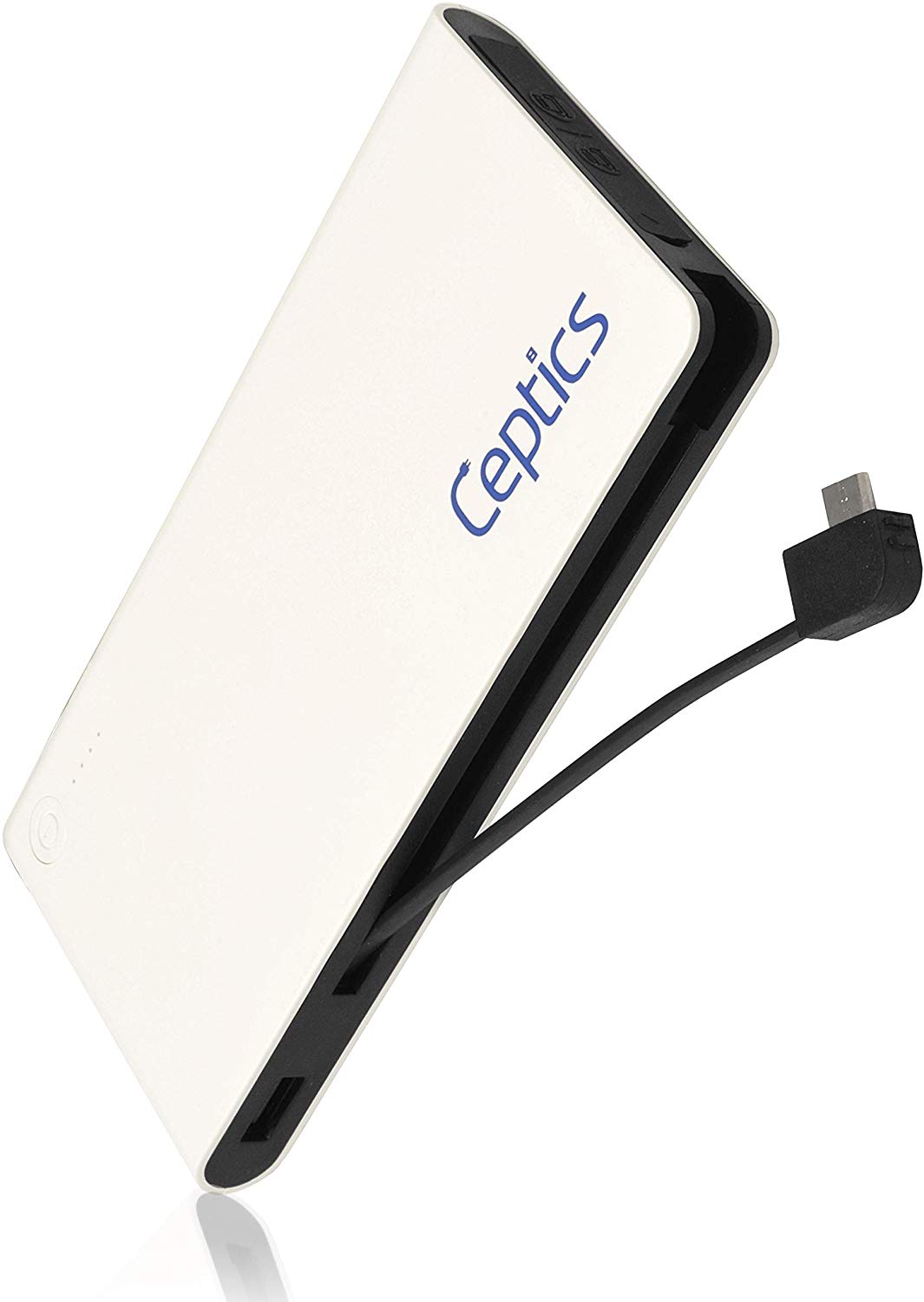 Ceptics Powerbank Portable Battery Charger - 10,000 mAH Ultra Light Compact Slim High Speed Charging Capability