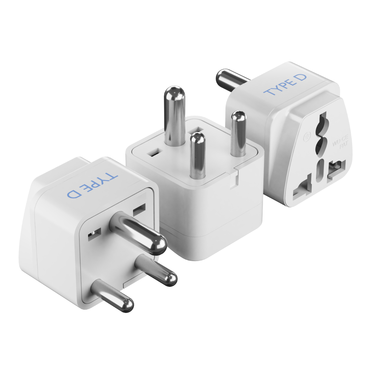 Shop US to India Converter Plug | Type D | Ceptics