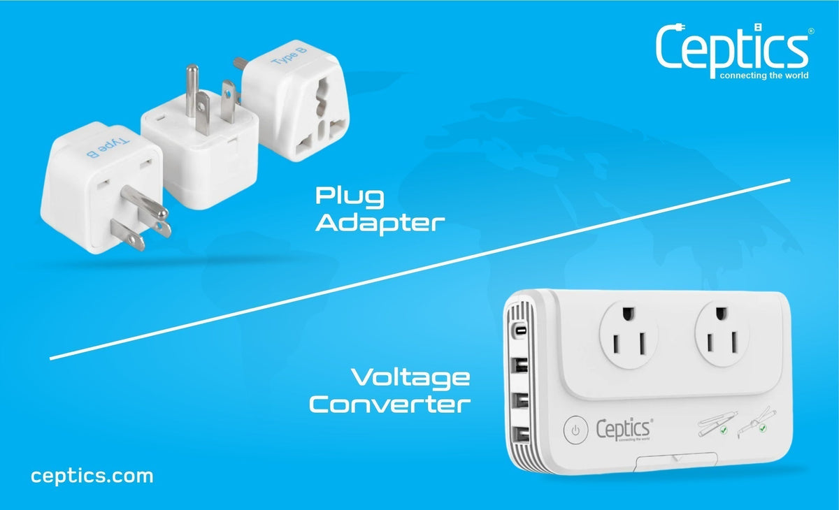 Understanding the Difference Between Plug Adapters and Voltage Convert