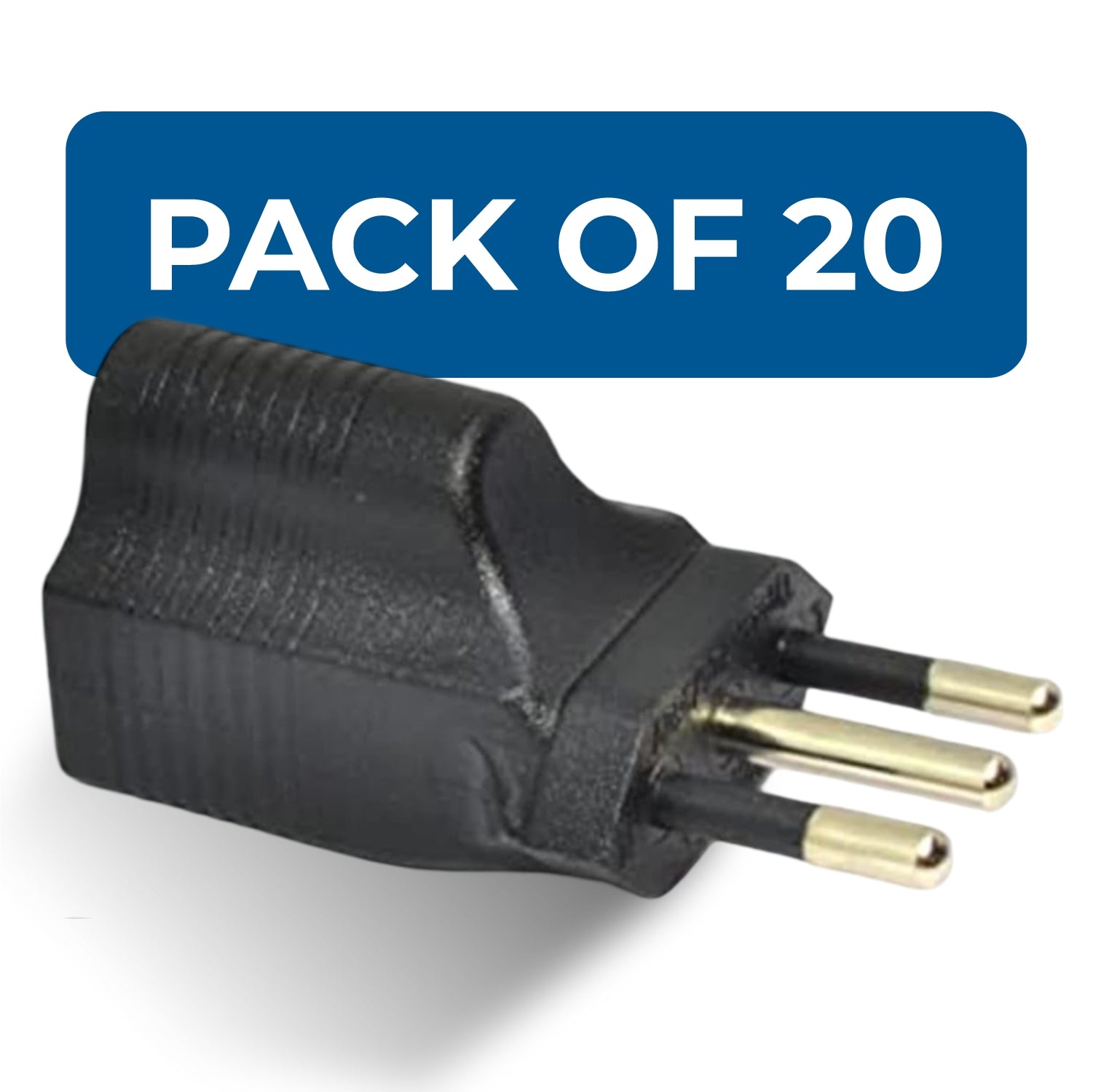 Italy Travel Adapter - Type L - Industrial Grade (IG-12A)