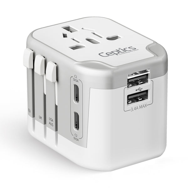 11 pack world travel adapter set