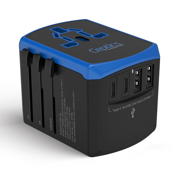 12 pack world travel adapter set