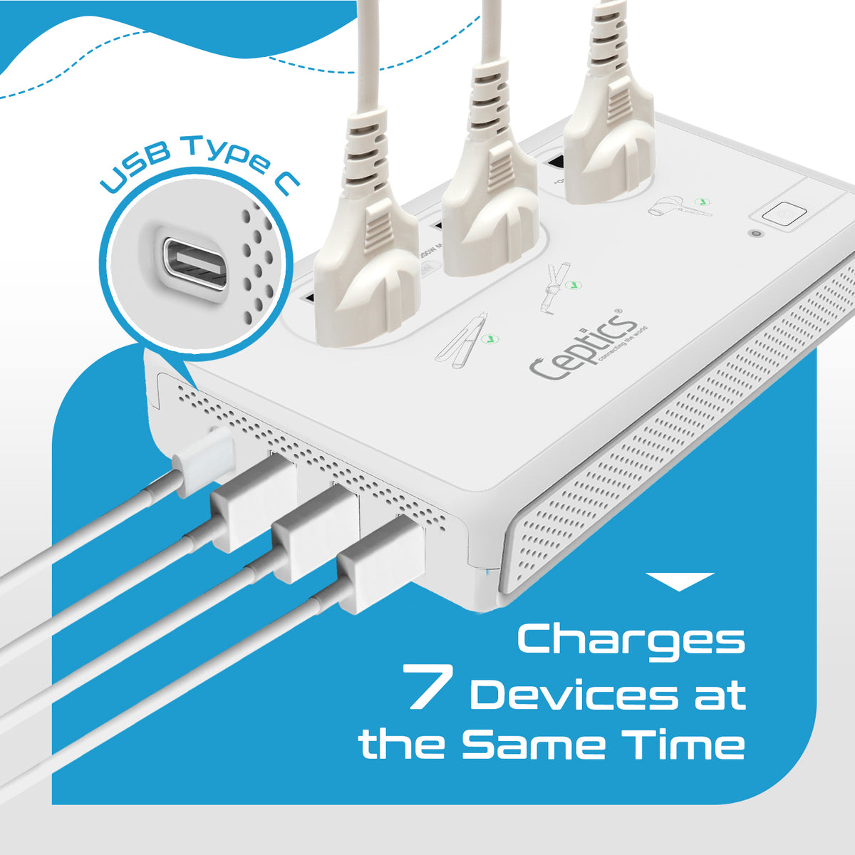 2000W Travel Voltage Converter - 4 USB | 220V to 110V (LX-C2000)