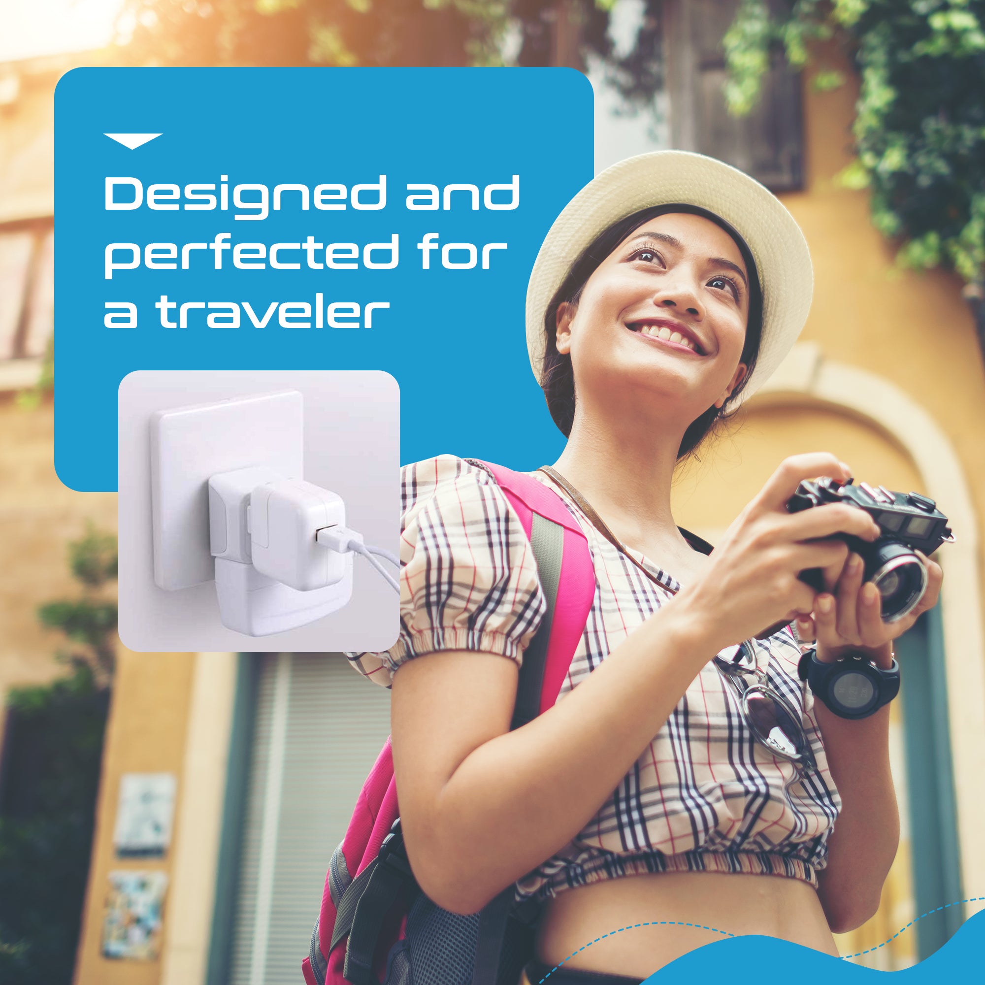 Brazil Travel Adapter - Type N - Ultra Compact (CT-11C, 3 Pack)