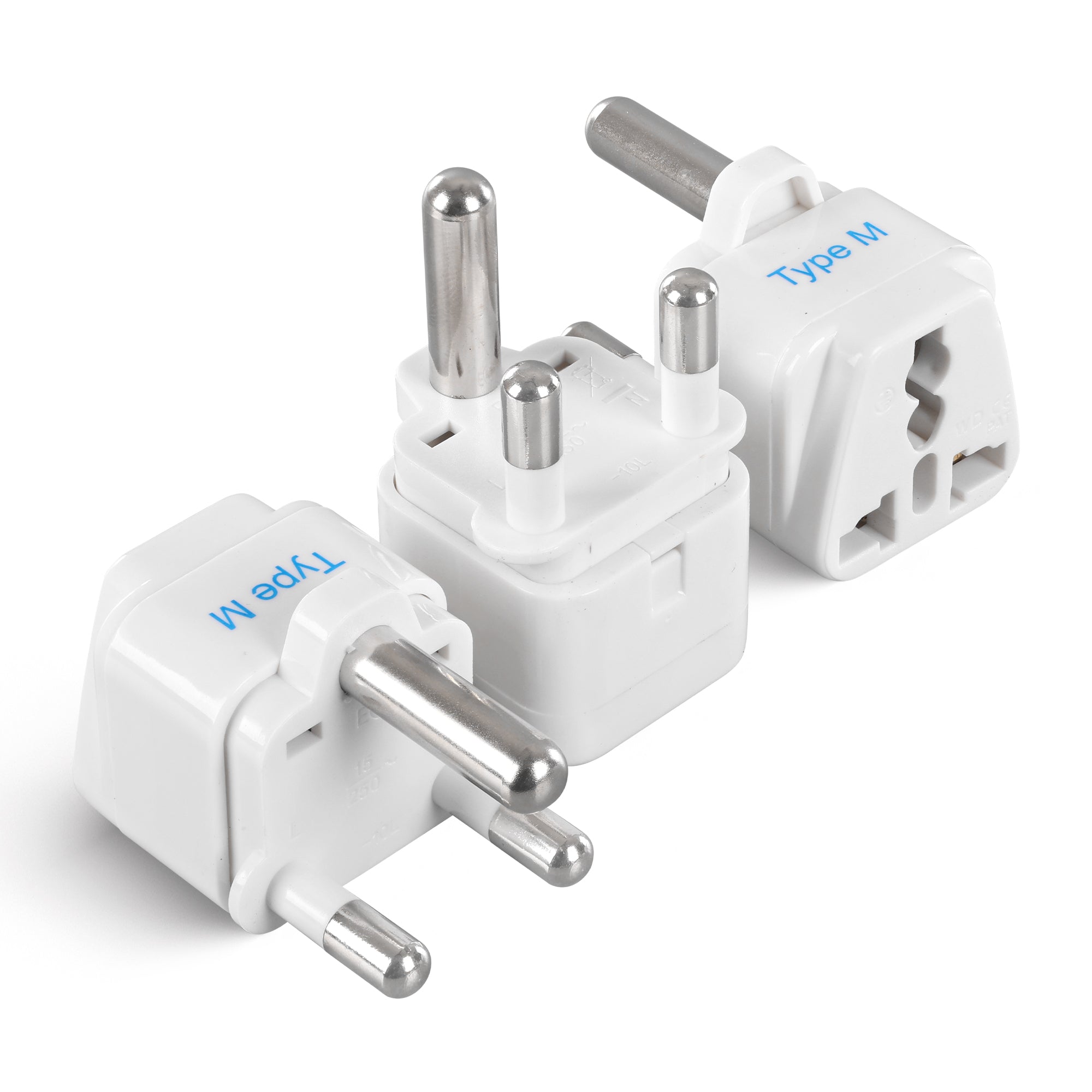 South Africa Travel Adapter - Type M - 3 Pack (GP-10L)