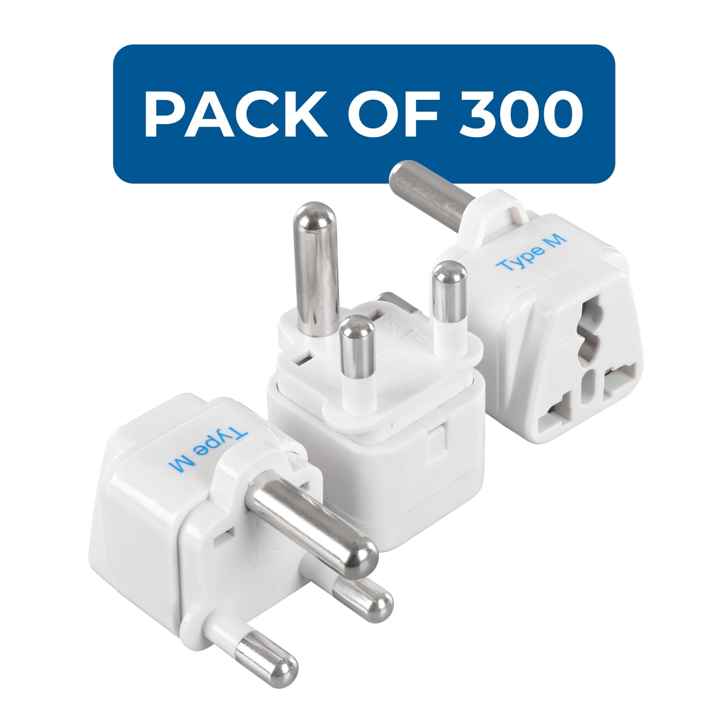 South Africa Travel Adapter - Type M - 3 Pack (GP-10L)