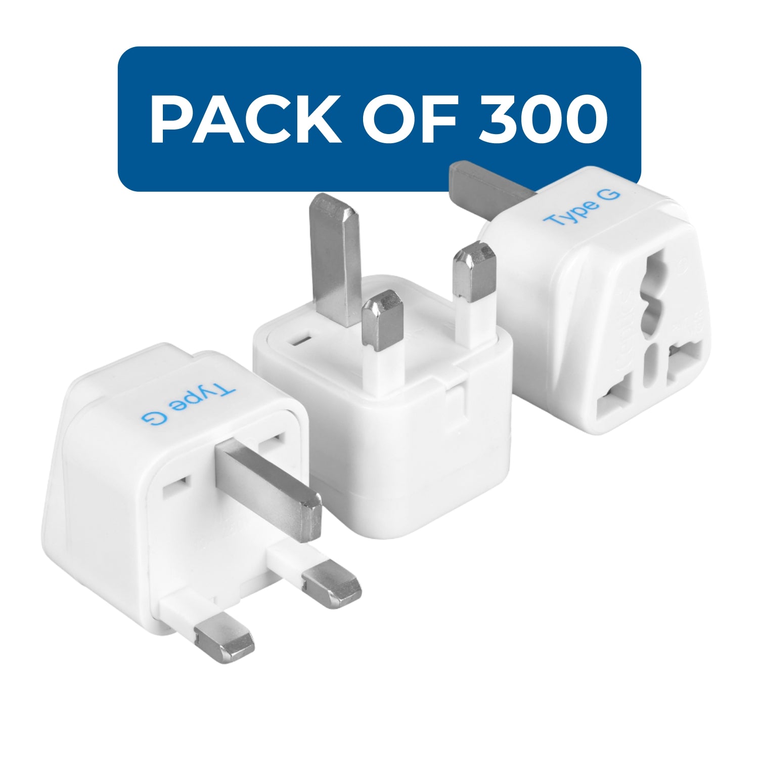 UK, England Travel Adapter - Type G - 3 Pack (GP-7)