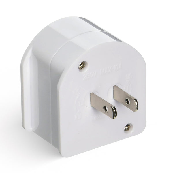 South Africa to USA/Australia - Type A, I - Travel Plug Adapter - Non-Grounded (SA-US-AU)