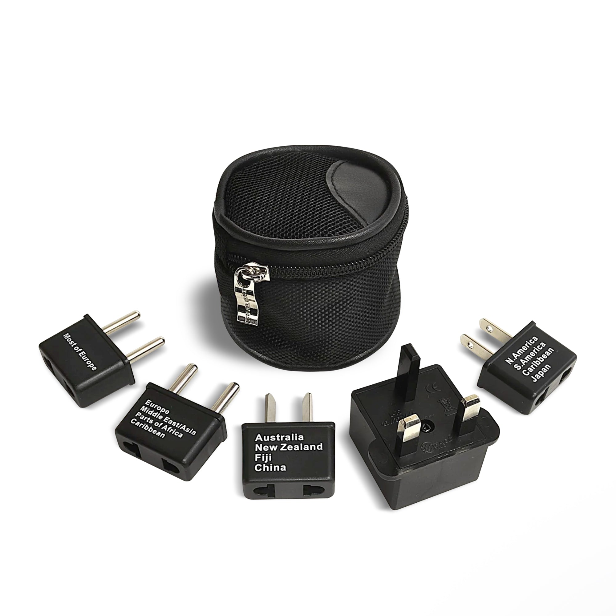 Ceptics International Worldwide Travel Plug Adapter 5 Piece Set