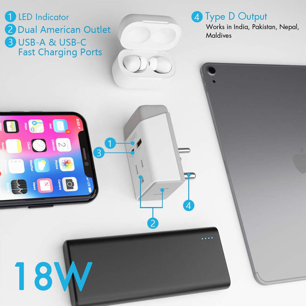 usa to india adapter