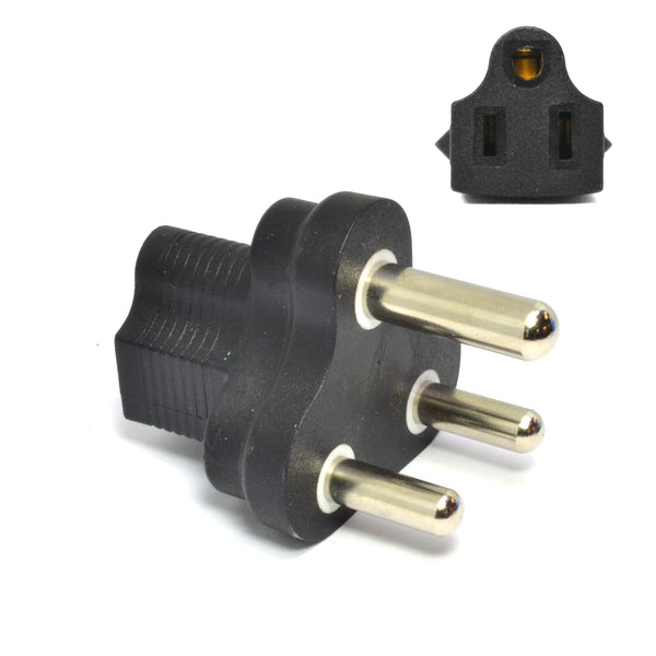 South Africa Travel Adapter - Type M - Industrial Grade (IG-10L)