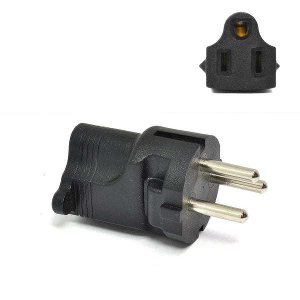 Israel, Palestine Travel Adapter - Type H - Industrial Grade (IG-14)