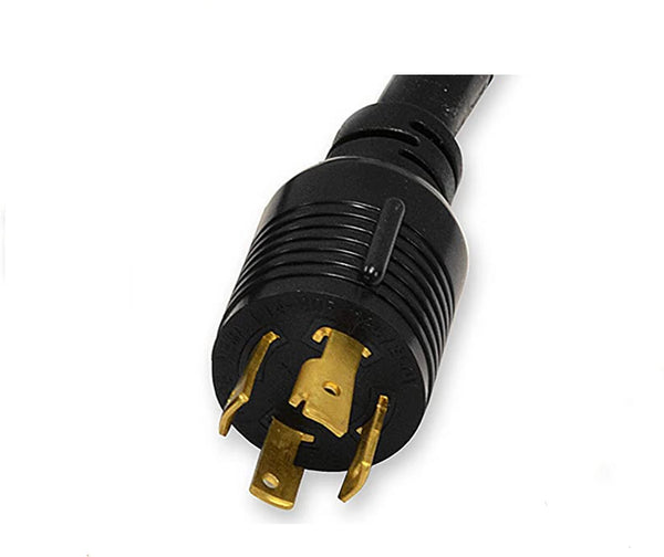20A L14-20 4-prong Locking Plug Generator Extension Power Cord | 12 AWG