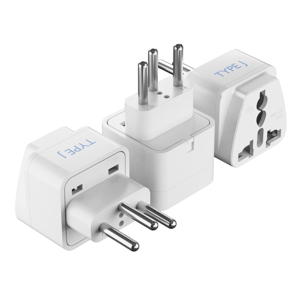Shop Plug Adapter for Switzerland | Type J | Ceptics