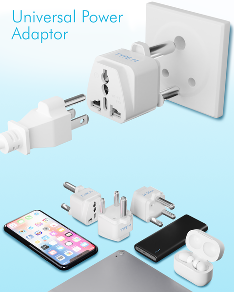 South Africa Travel Adapter - Type M - 3 Pack (GP-10L)