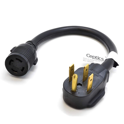 50A L14-50P to L14-30R Distribution Power Cord | 10 AWG
