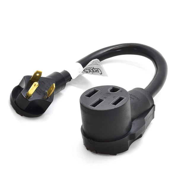 30A TT-30P to L14-50R RV Generator Distribution Power Cord | 10 AWG