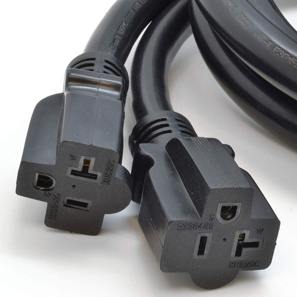 50A L14-50P to 2x 5-20R Distribution Power Cord | 12 AWG