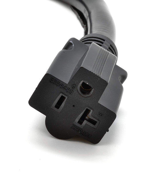 30-Amp RV Generator Power Cord (TT-30 to 5-20R)