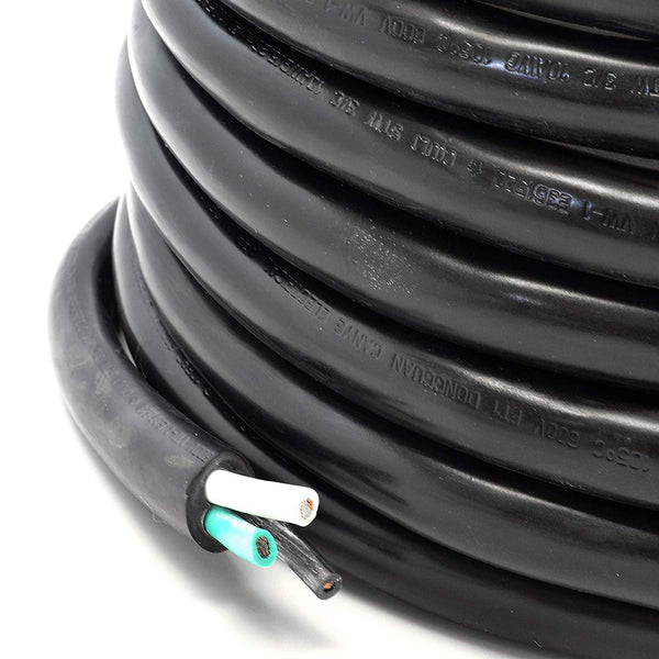 30A TT-30P to Live Wire RV Extension Power Cord | 10 AWG