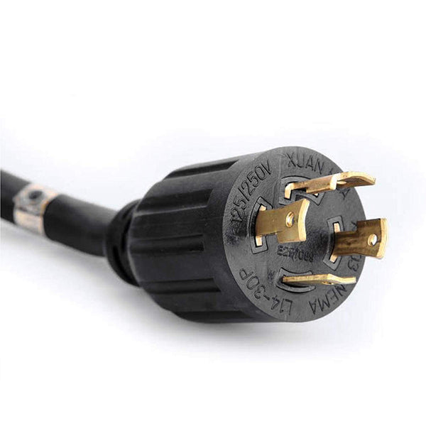 30A L14-30P to TT-30R Generator Distribution RV Power Cord | 10 AWG