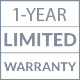 1-year warranty